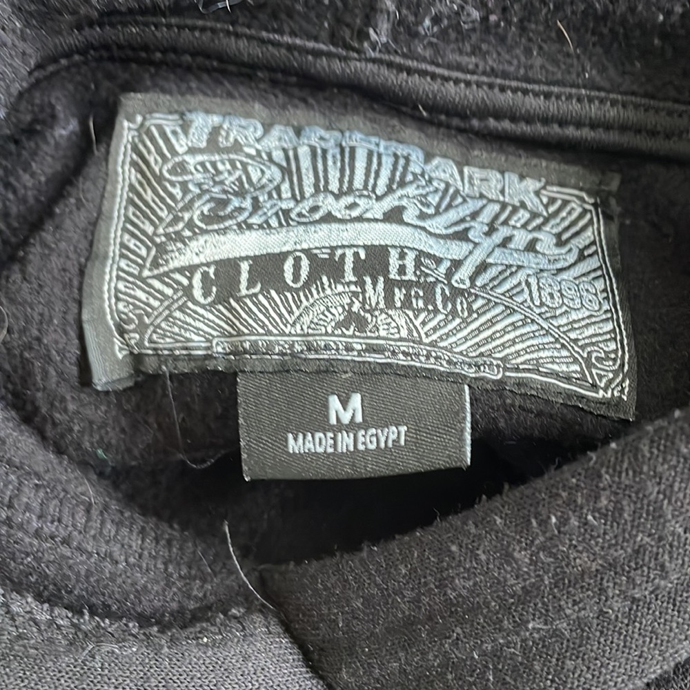 Brooklyn Cloth Black Good Vibes Hoodie: youth medium - Picture 4 of 4